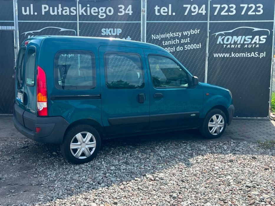 Renault Kangoo 1.2 benzyna • Sprawna Klima • Elektryka szyb • Bydgoszcz