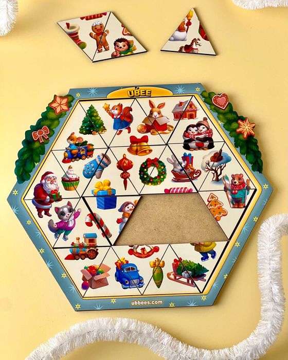 Puzzle „Świąteczna łamigłówka”