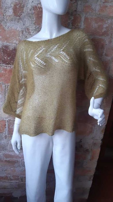 Светр- павутинка , мохер