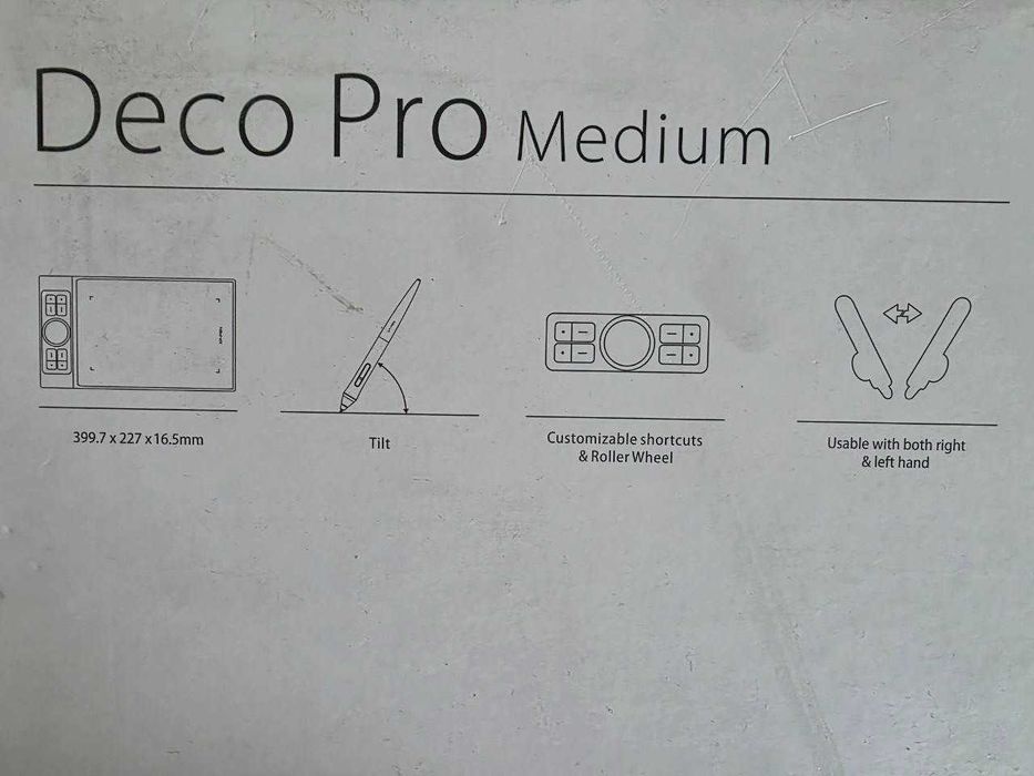 Графический планшет XP-Pen Deco Pro Medium состояние нового