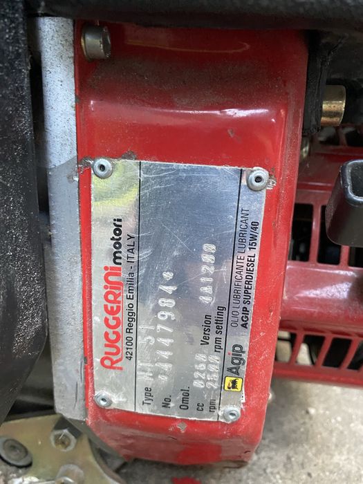 Silnik RUGGERINI HT 51 DIESEL – Stan Bardzo Dobry