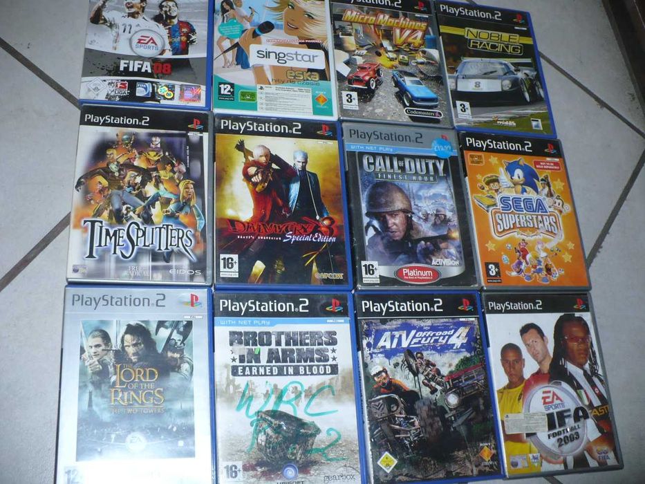 Pudełka do Gier na Ps2