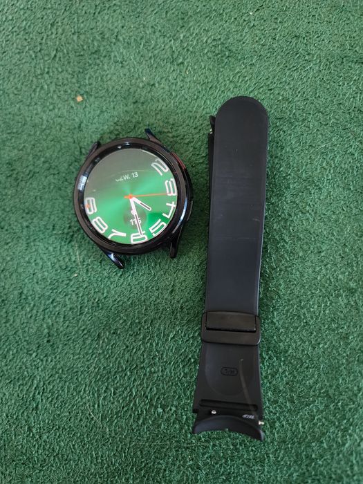 Pasek Samsung Galaxy Watch czarny, silikonowy