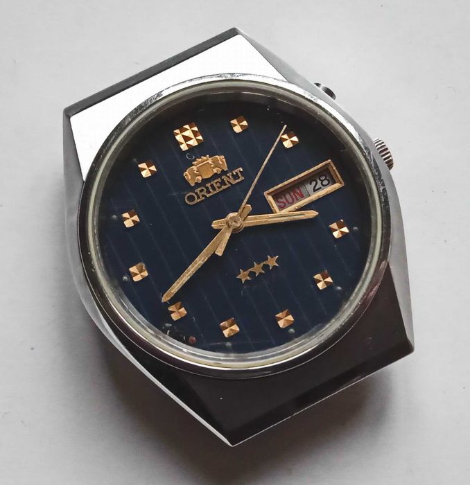 Часы механические ORIENT crystal 21 jewels 3 stars автоподзавод