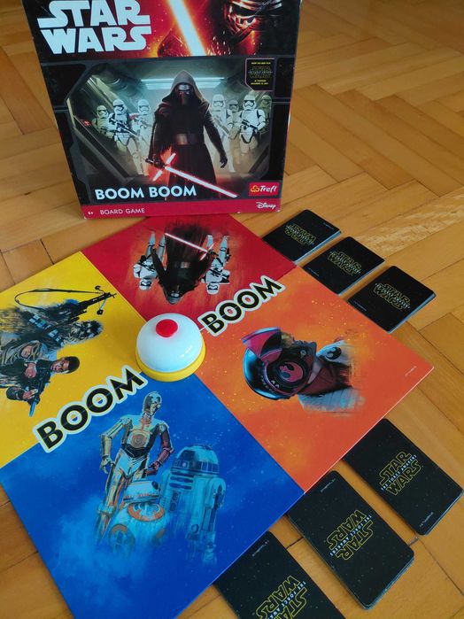 Gra familijna Star Wars Boom Boom z dzwonkiem