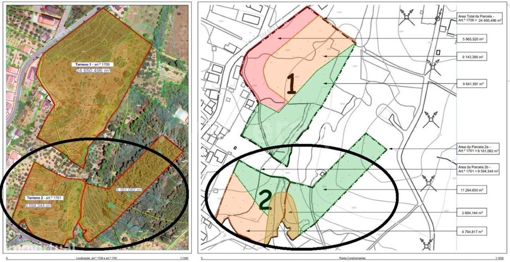 Terreno / Covilhã, Vales do Rio — Dominguizo, Castelo Branco