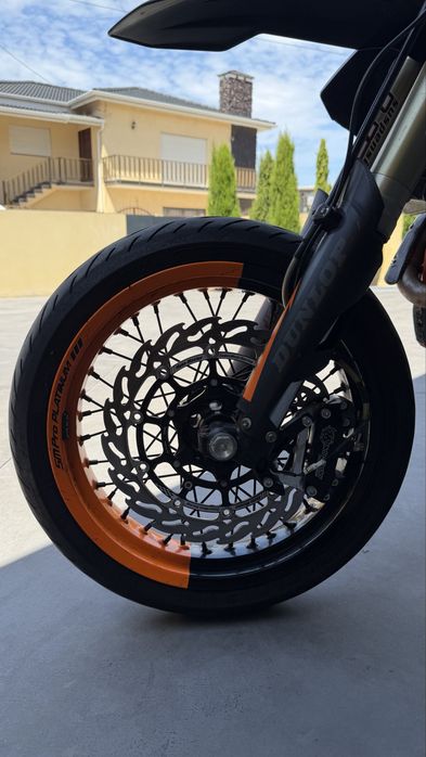 Ktm 500 exc six days supermoto modelo 2017