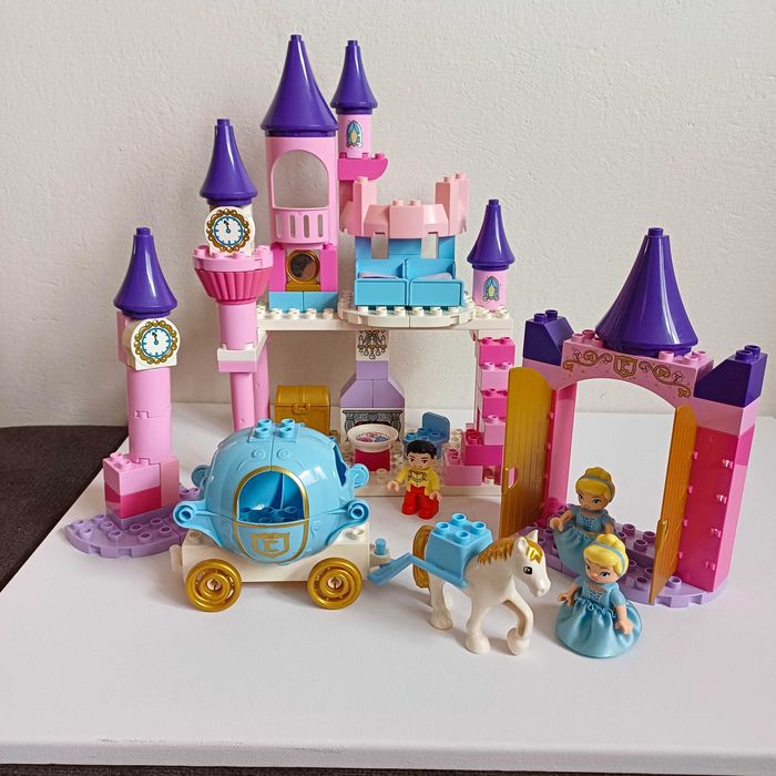LEGO Duplo 6154 Pałac Kopciuszka Disney, i kareta z lego 6153