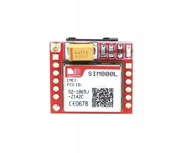 Moduł GSM SIM800L z anteną GPRS do Arduino