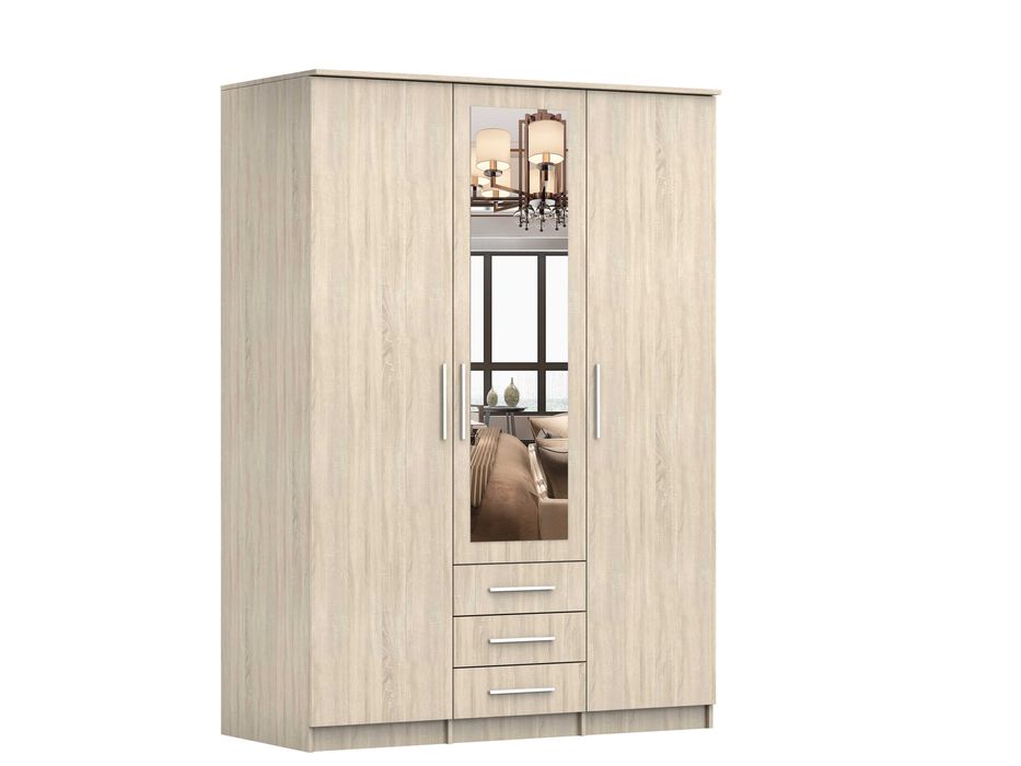 Szafa Szantal 3 Drzwi Lustro 150 cm