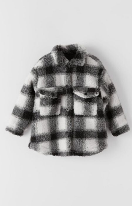 Куртка сорочка тедди 122-128