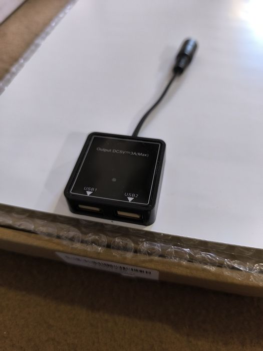 kit de painel solar portátil c/ controlador de carga e acessórios