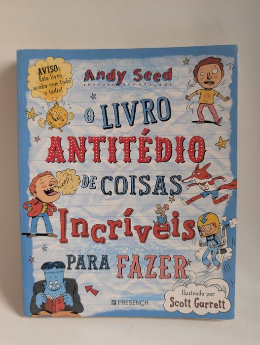 O Livro Antitédio de Coisas Incríveis para Fazer