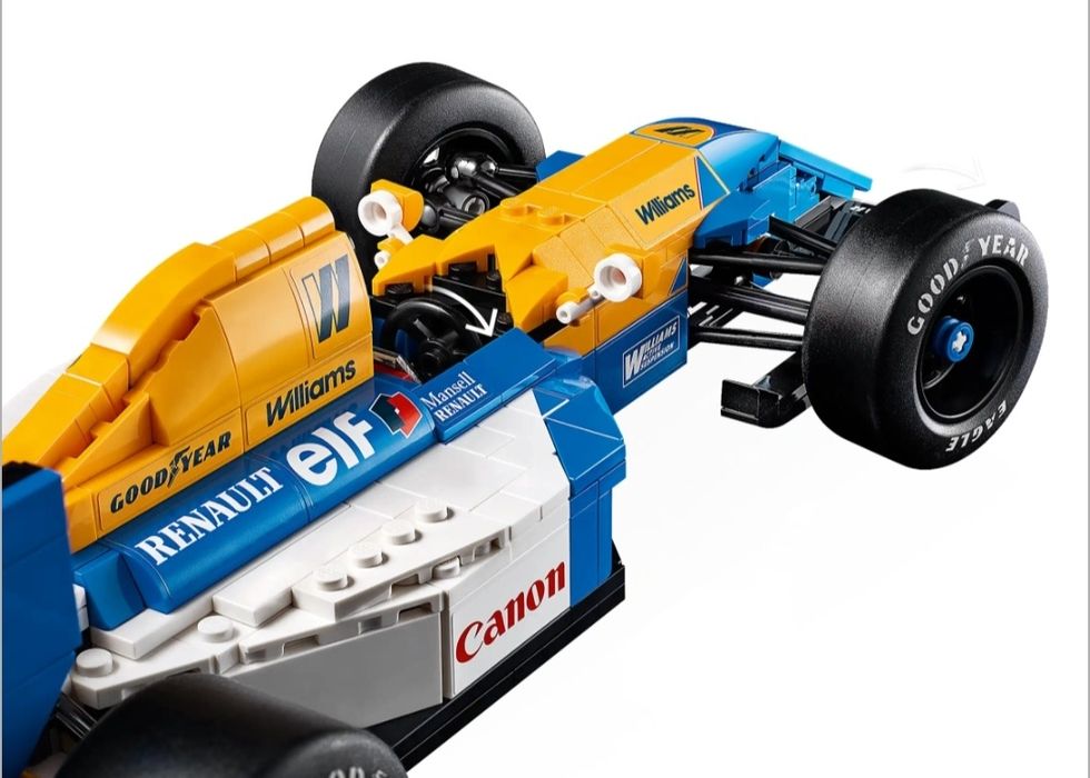 Lego Williams Racing FW14B e Nigel Mansell
