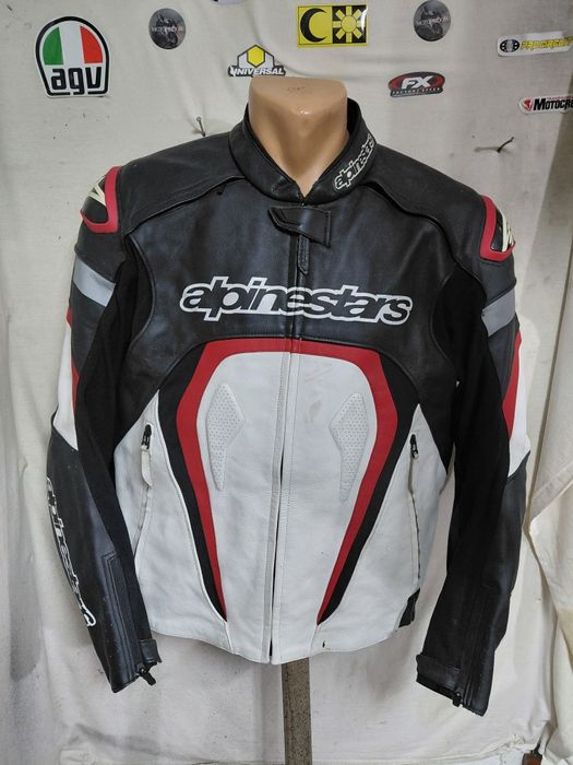 Alpinestars Motegi 56 L XL шкіра шкіряна мотокуртка куртка dainese