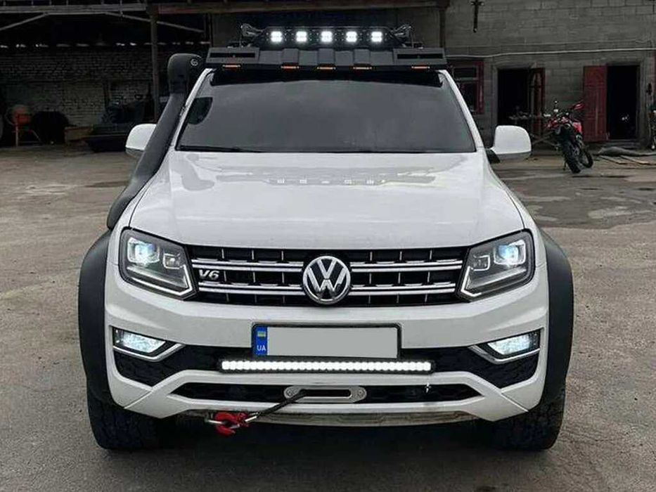 Кронштейн балка для LED фонарів на кошик Dakar