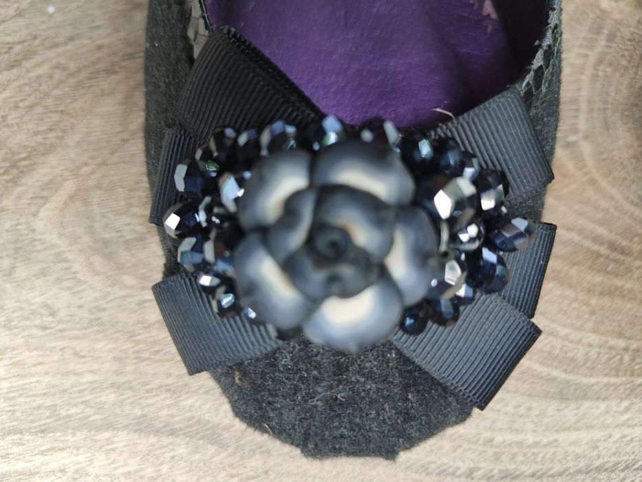 Czarne buty r.39 czółenka