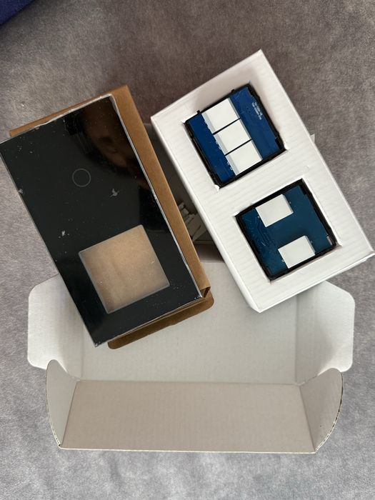 Interruptor de luz touch preto BSEED