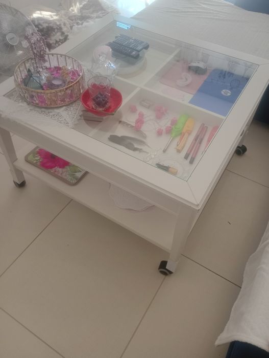 Ława z Ikei na kółeczkach