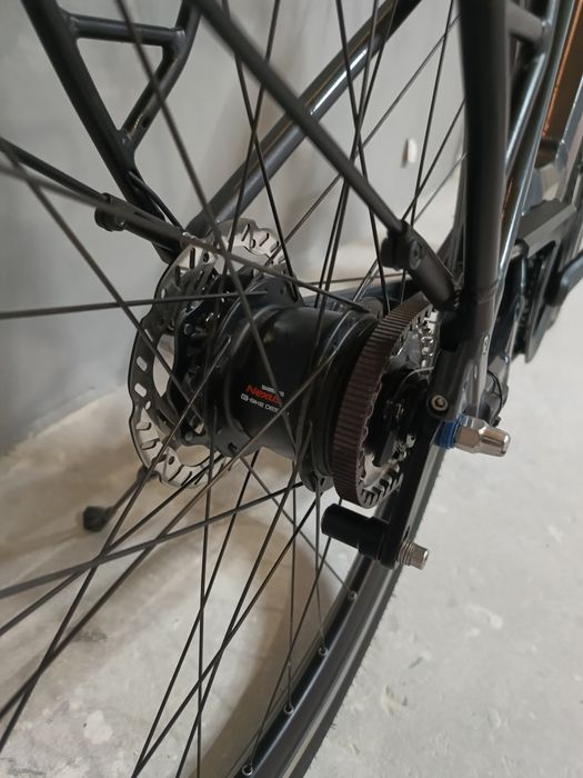 Електровелосипед на ремні Kalkhoff Smart заблокований