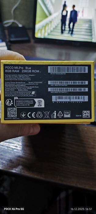 Продам телефон poco m6 Pro