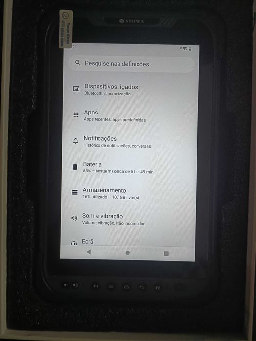 STONEX S80 | Tablet Robusto - Rugged | Topografia | RTK GNSS | Industr