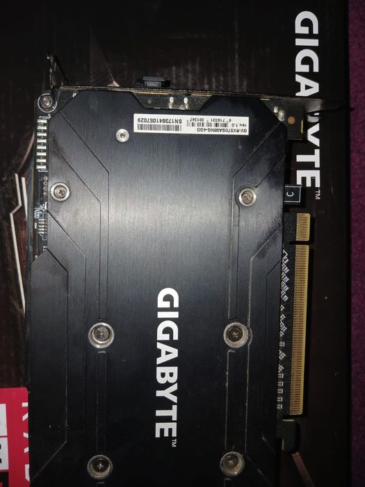 Продам відеокарту gigabyte radeon rx570