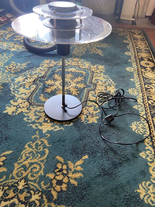 Lampa stolowa model Cirkle styl UFO lata 80/90