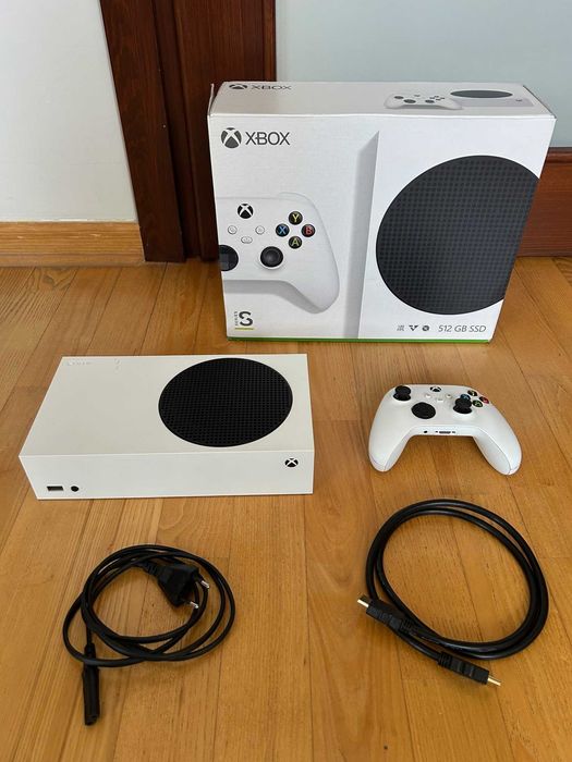 Konsola Microsoft Xbox Series S 512GB SSD Zestaw Pudełko Kolor biały (RRS-00010)