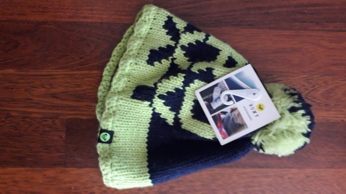 Roxy ciepła czapka zimowa pompon