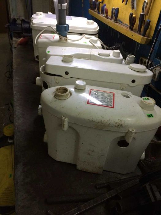 Ремонт канализационных установок Grundfos Sololift, Wilo, SFA, Planus