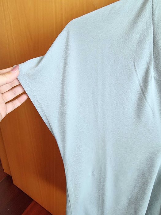 Blusa azul esverdeada H&M, tamanho XS