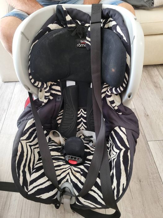 Автокресло britax romer trifix rm smart zebra