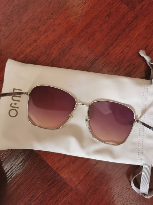 Różowe okulary przeciwsłoneczne Liu Jo