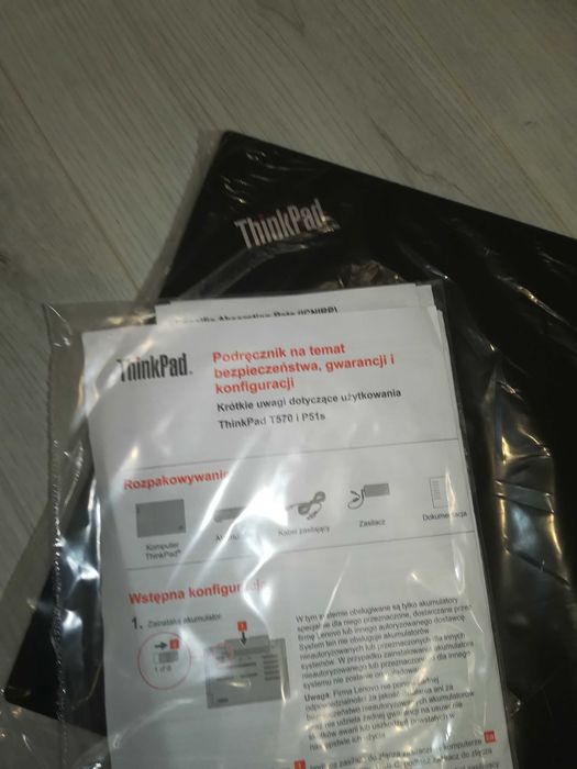 Lenovo ThinkPad T570 15,6" Intel® Core™ i5-7200U - 8GB RAM - 1TB Dysk