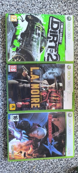 La noir/Devil may cry 4/Colin McRae dirt 2 Xbox 360