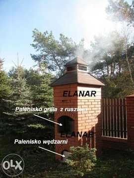 Schemat "projekt" zdjęcia-grill wędzarnia w jednym -na sezon grillowy.