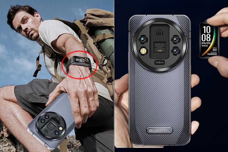 Oukitel WP200 Pro 5G 24GB/1TB IP69K 3.1GHz Auricular/Smartwatch