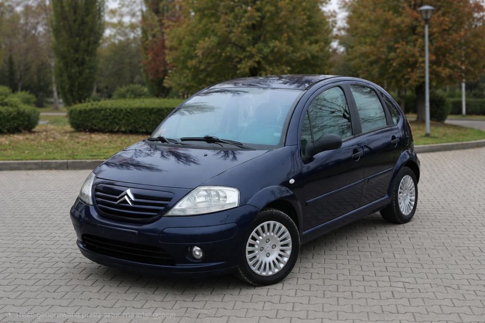 Citroën C3 I 2003 | 1.4 HDI Diesel | wersja Exclusive | granatowy |