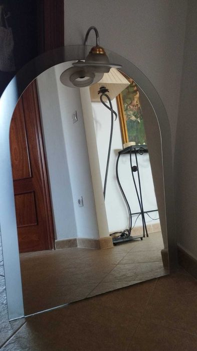 Espelho de WC com lampada incluida