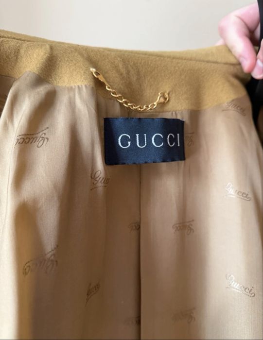 Płaszcz Gucci z kaszmirem