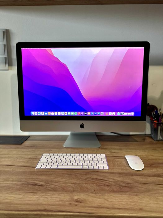 iMac Retina 5K 27" + Apple Magic Keyboard i Magic Mouse
