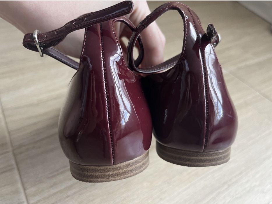 Балетки mango з застібкою 25см