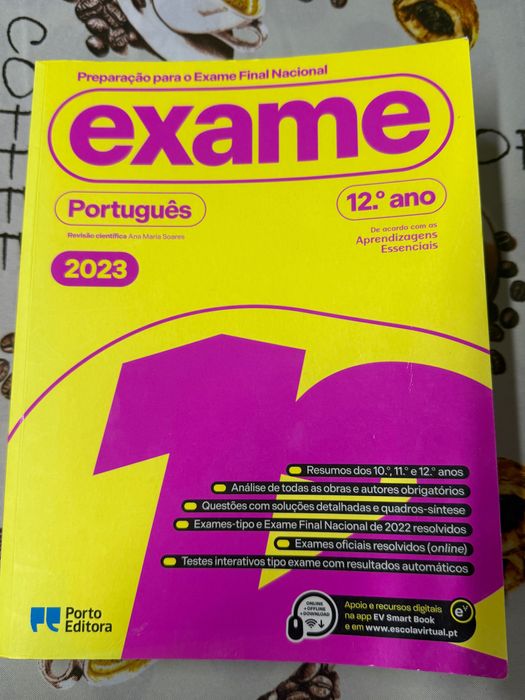 ‼️Livro de exame de português