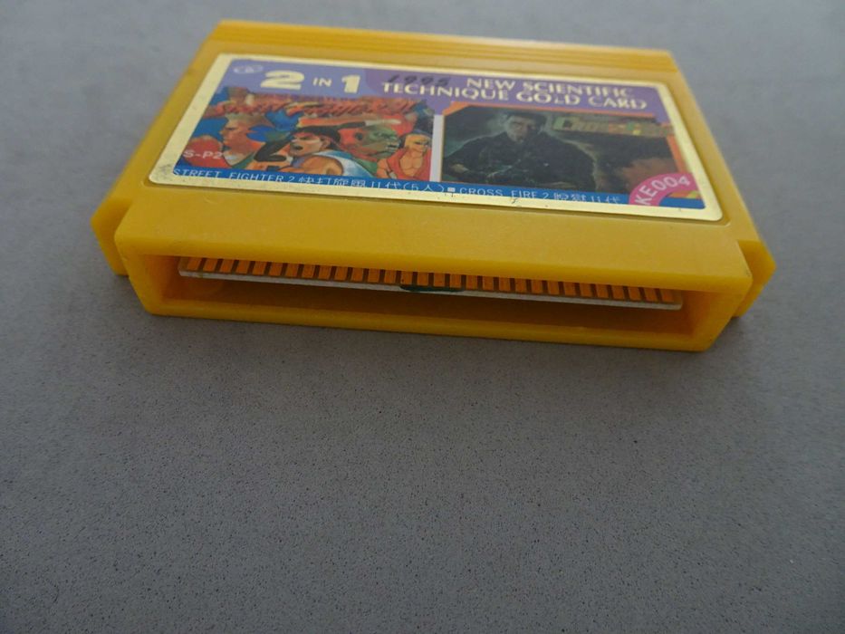 Jogo Famicom 2 in 1 New Scientific Technique Gold Card