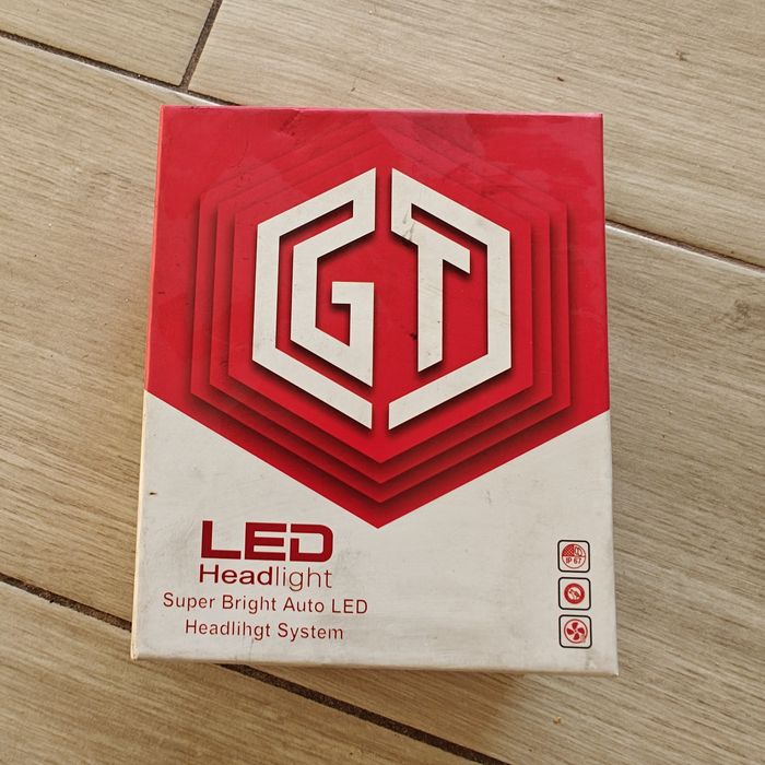 Żarówki LED H7 komplet