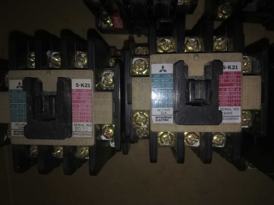 Магнитный контактор Mitsubishi с тепловым реле