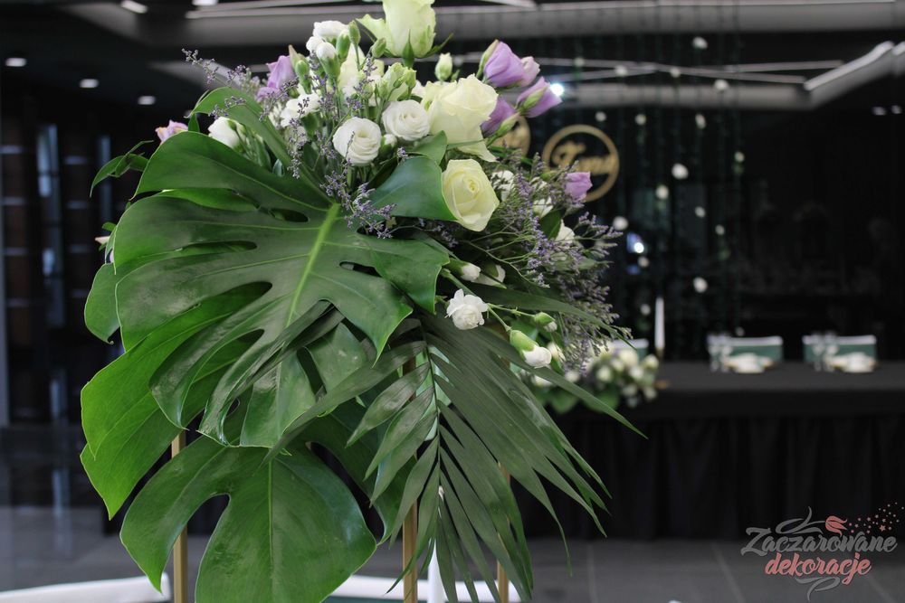 Dekoracje ślubne, dekoracje sal i kościołów, indywidualne podejście