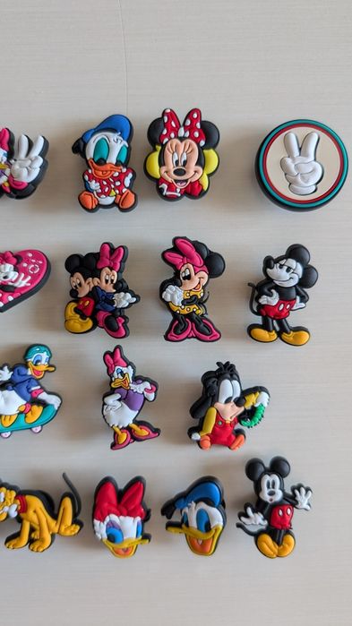 Набор Микки Маус джибитсы Дональд Дак кроксы Дисней Mickey Mouse