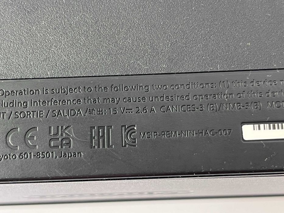 Nintendo Switch HAC-007 Charging Dock HAC-A-CDH-C3 док станція